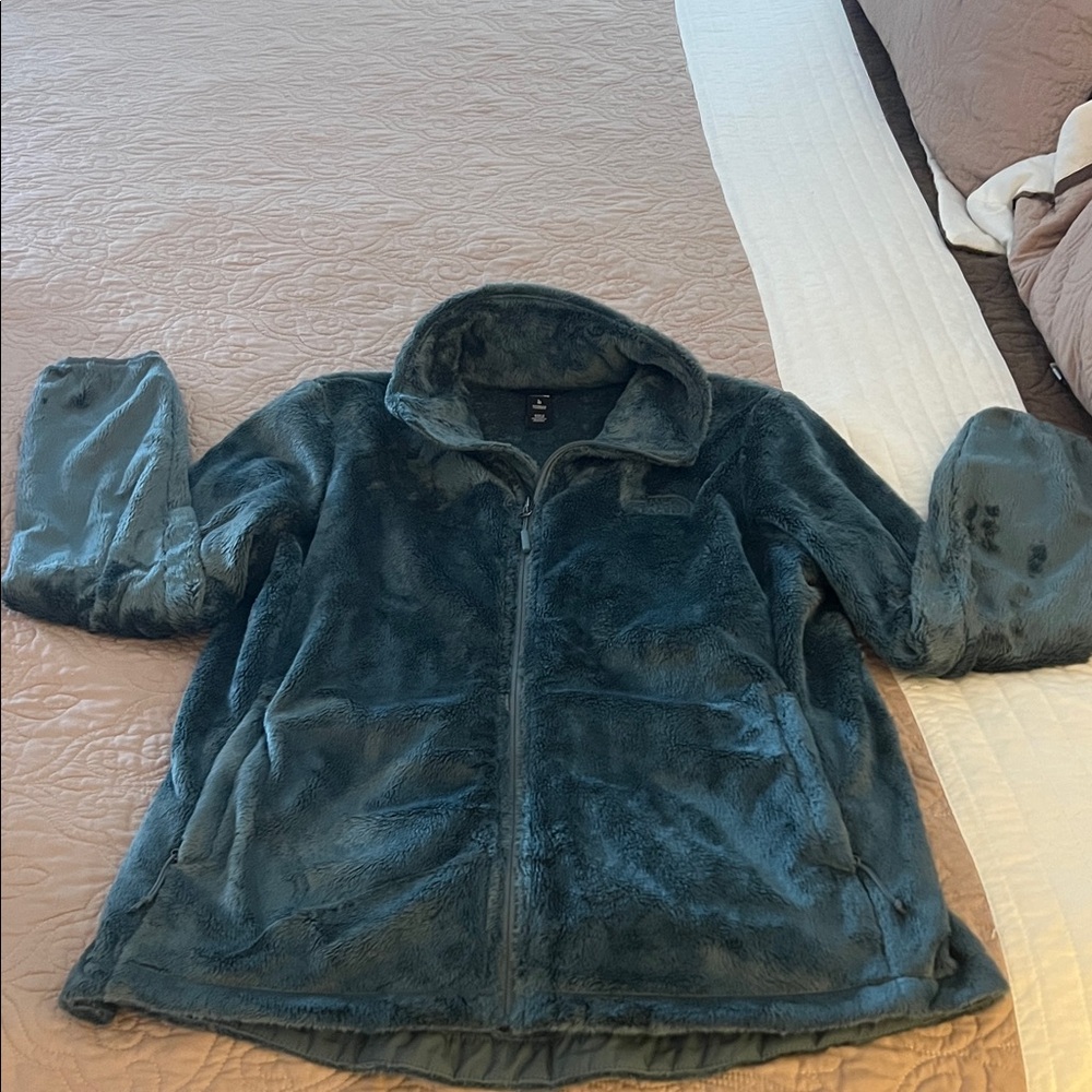 The North Face Plush Green Jacket